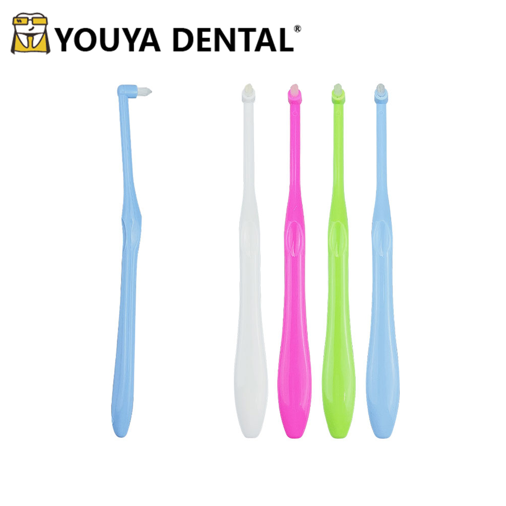 Teeth Whitening For Braces - Brosse interdentaire orthodontique à tête unique,
