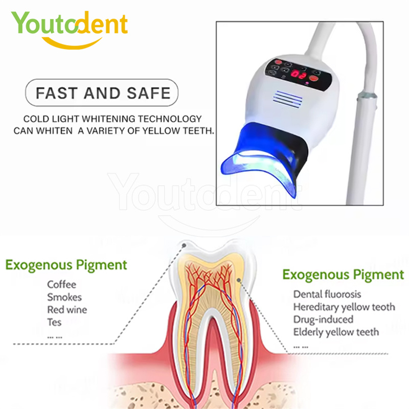 Lampe dentaire professionnelle - Teeth Whitening With Led Light avis et prix