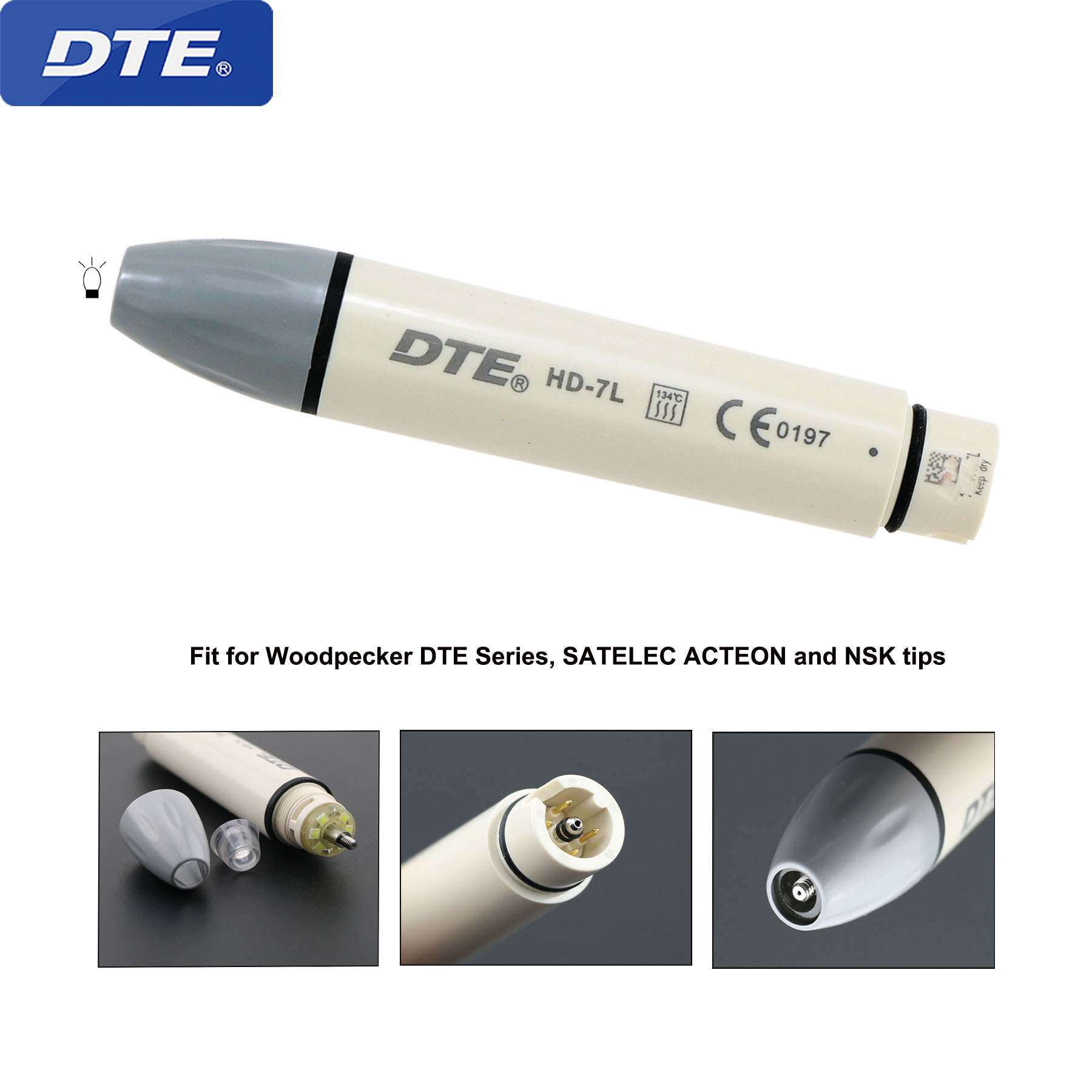 Woodpecker DTE dentaire détart - Teeth Whitening With Led Light avis et prix