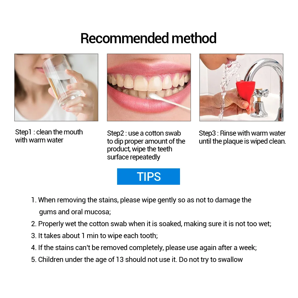 FTEENPLY poudre d'essence de b - Teeth Whitening China avis et prix