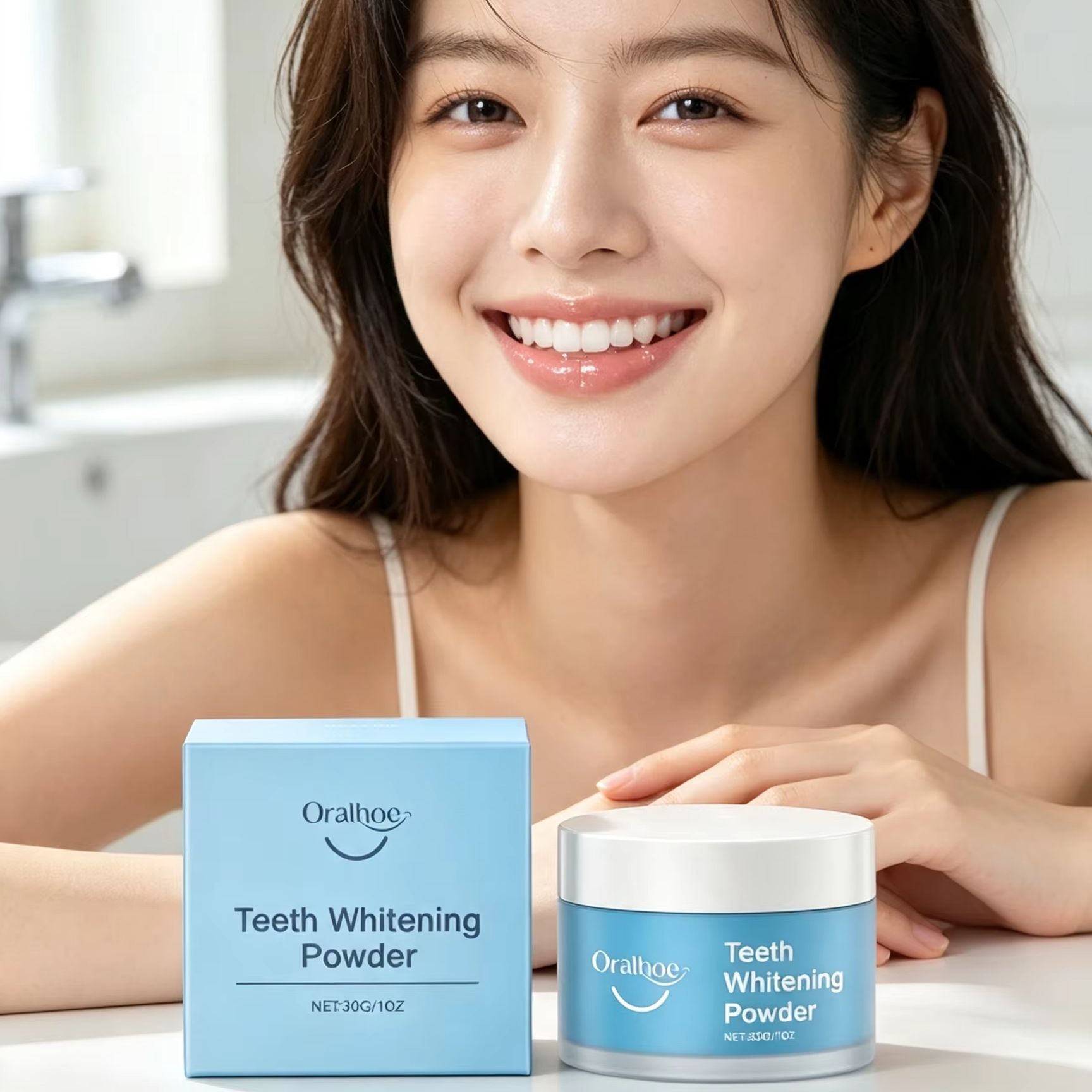 Poudre dentaire Oralhoe pour l - Teeth Whitening China avis et prix