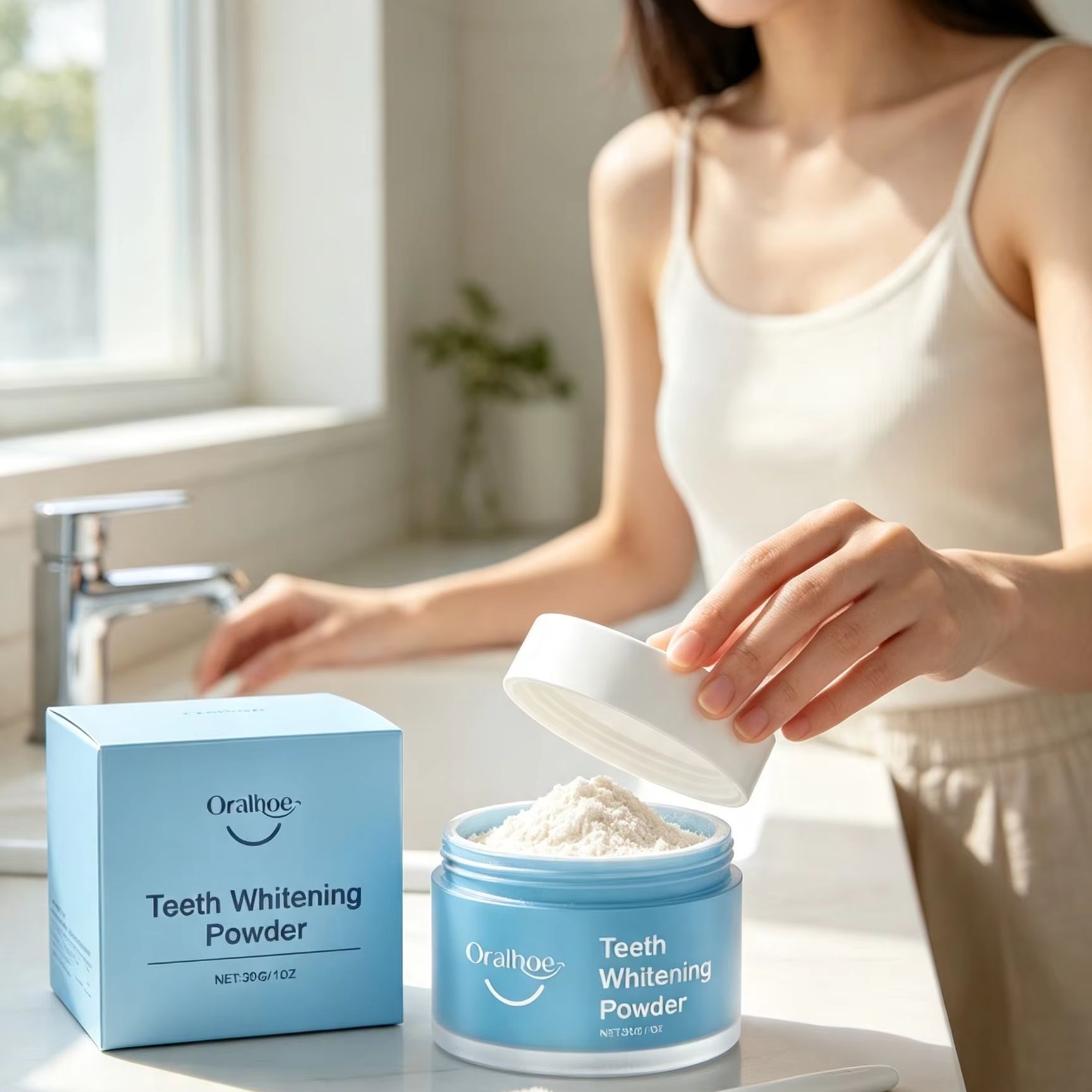 Poudre dentaire Oralhoe pour l - Teeth Whitening China avis et prix