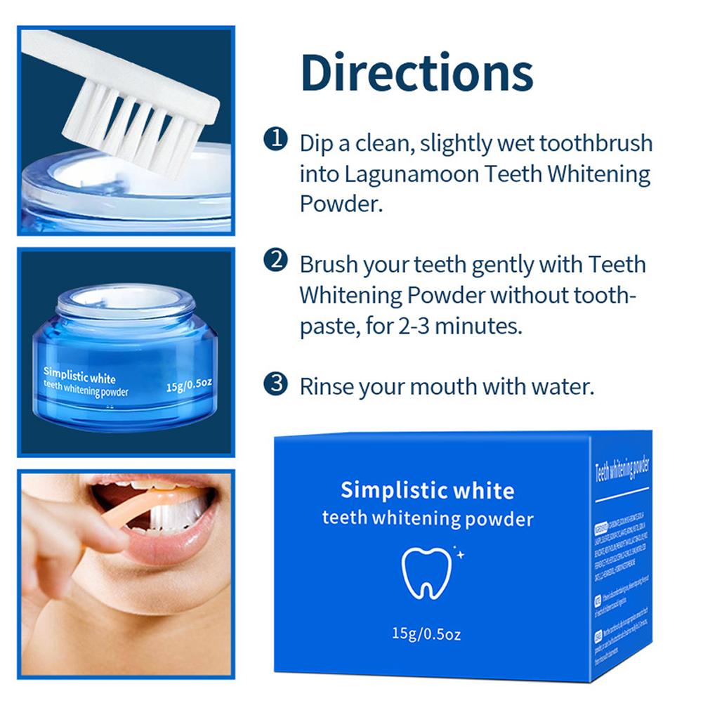Poudre blanchissante simplifié - Teeth Whitening China avis et prix