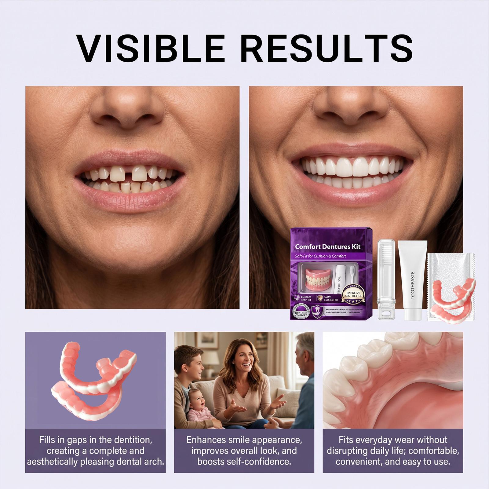 Dentiers naturels complets, su - Teeth Whitening For Braces avis et prix