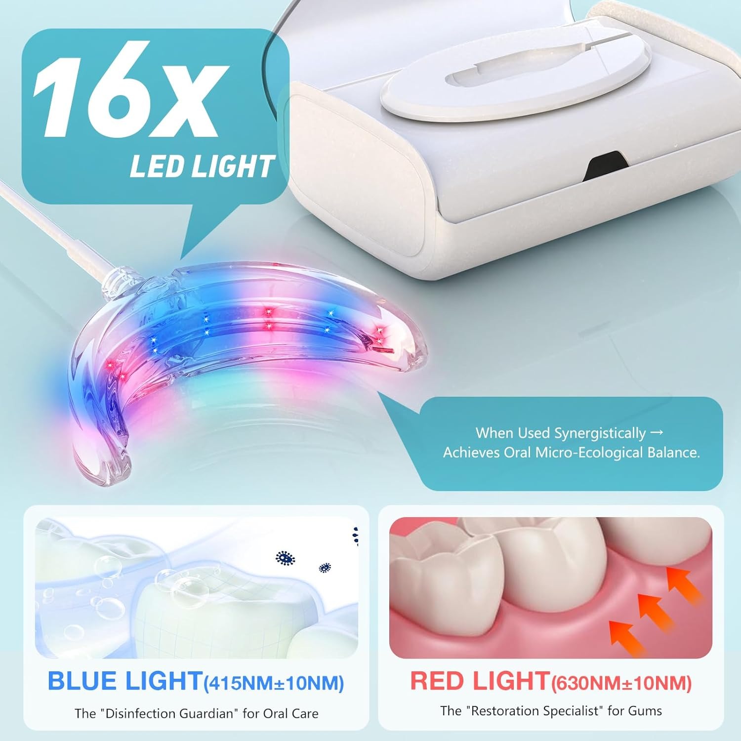 Lampe Accélératrice de Blanchi - Teeth Whitening With Led Light avis et prix