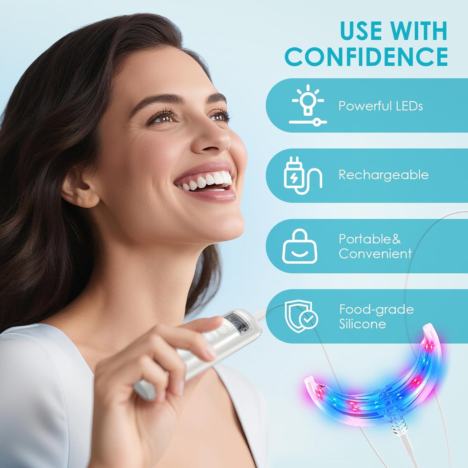 Lampe Accélératrice de Blanchi - Teeth Whitening With Led Light avis et prix